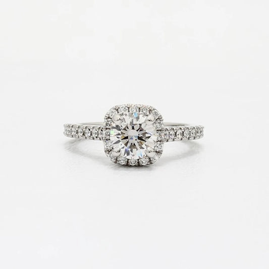 Luckacco SUMENG 2024 New Trendy Crystal Engagement Claws Design White Zircon Cubic Elegant Ring For Women Wedding Jewelry Gifts