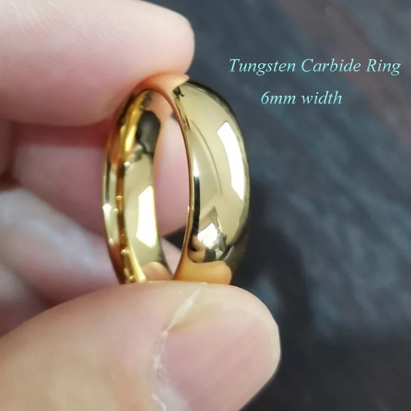 luckacco men's damascus ring tungsten fashion jewelry unique high quality handmade wedding bands couples rings for men male boys