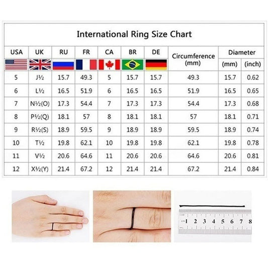 Luckacco Charm Gold-Color Couple Rings - Men's Stainless Steel Dragon Pattern Rings Women's White Zircon Ring Set Bridal Wedding Jewelry