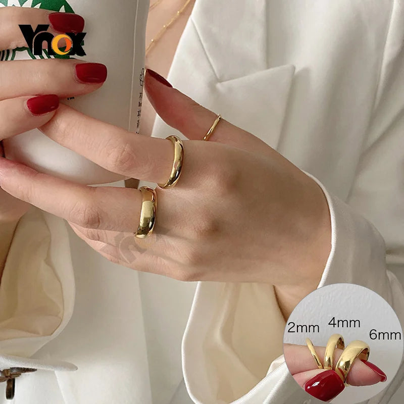 luckacco vnox anti scratch tungsten wedding rings for women men simple classic wedding bands for couples basic jewelry