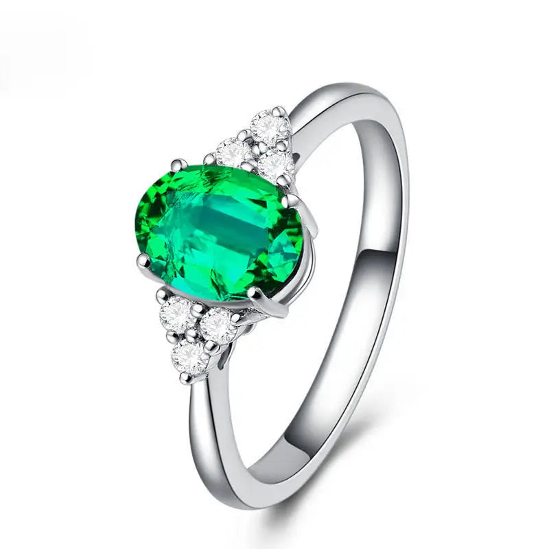 luckacco european and american fashionable stainless steel women's rings party repurchase gifts