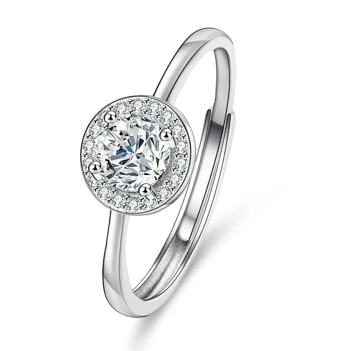 luckacco european and american fashionable stainless steel women's rings party repurchase gifts