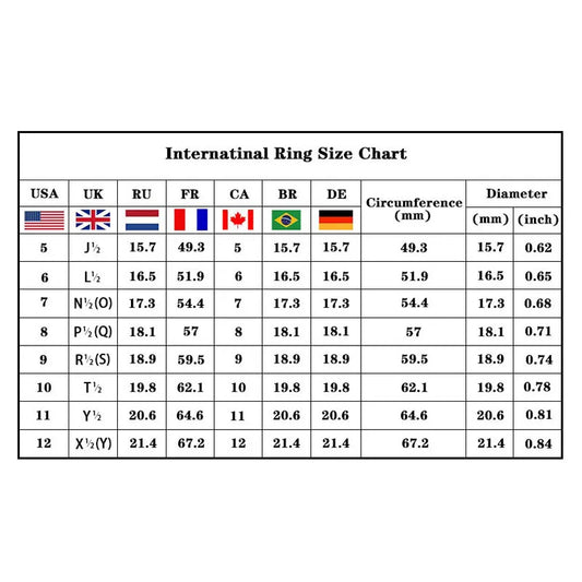 Luckacco Geometric Colored Cubic Zirconia Rings for Women Luxury Bridal Wedding Band Accessories Fashion Design Statement Jewelry