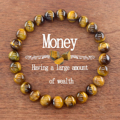 Luckacco Genuine Natural White Jade Bead Bracelet Women Men Round Jades Purify the Soul Stone Elastic Bangle Yoga Meditation Jewelry Gift