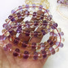 Luckacco  Natural AAAAAAA amethyst Faceted Stone Citrine ametrine  Spacer Beads For Jewelry Making DIY Bracelet Necklace