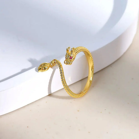 Luckacco Aesthetic Flower Butterfly Rings for Female Romantic Rhinestone Stylish Non-fading Opening Ring Women Wedding Jewelry Party Gift