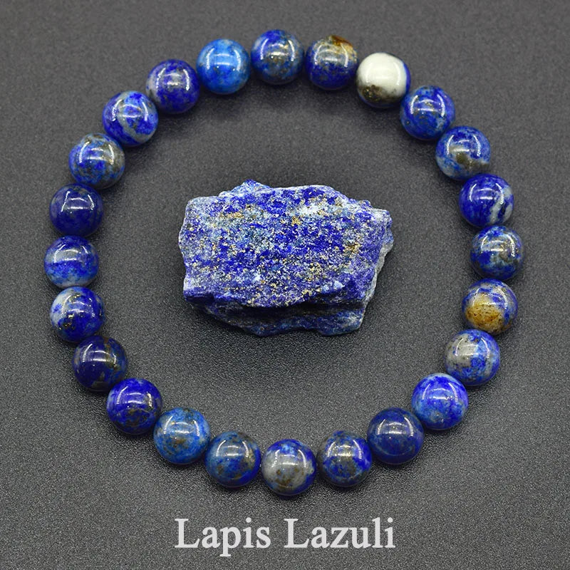 luckacco fluorite bracelet with natural stones 6 8 10mm beads charm jewelry for women amethyst crystal agates beads energy healing bangle