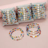 Luckacco Go2Boho Crystal Shell Letter A-Z Bracelets for Women Boho Summer Beach Lucky Fashion Trend Jewelry Accessories Surprise Gifts