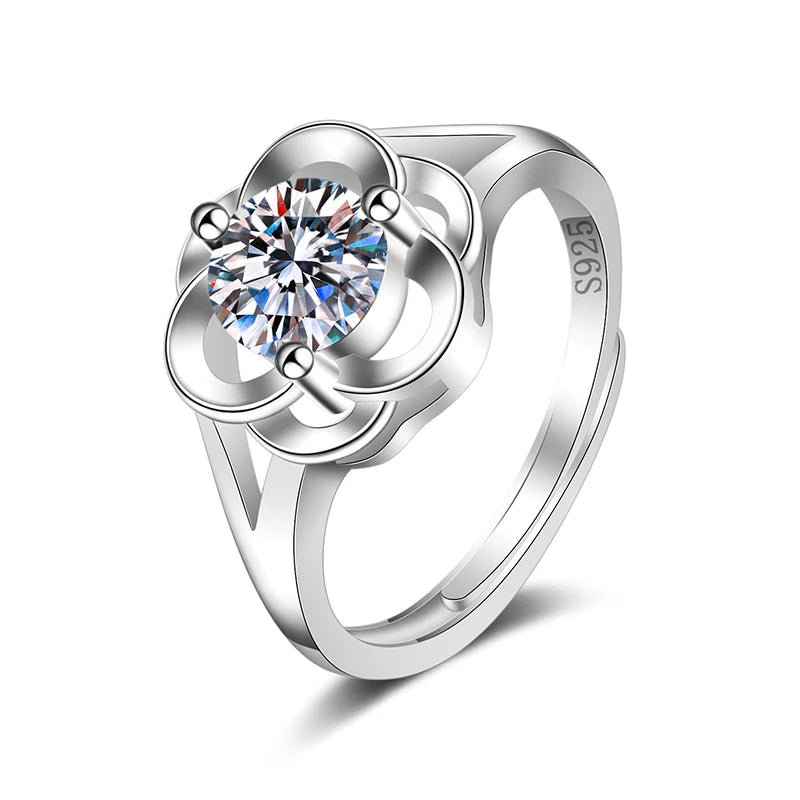 luckacco european and american fashionable stainless steel women's rings party repurchase gifts