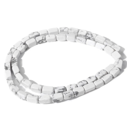 Luckacco 4x6mm Rectangle Stone Beads Natural Aventurine Square Shape Crystal Loose Beads For Jewelry Making DIY Charm Bracelet Necklace