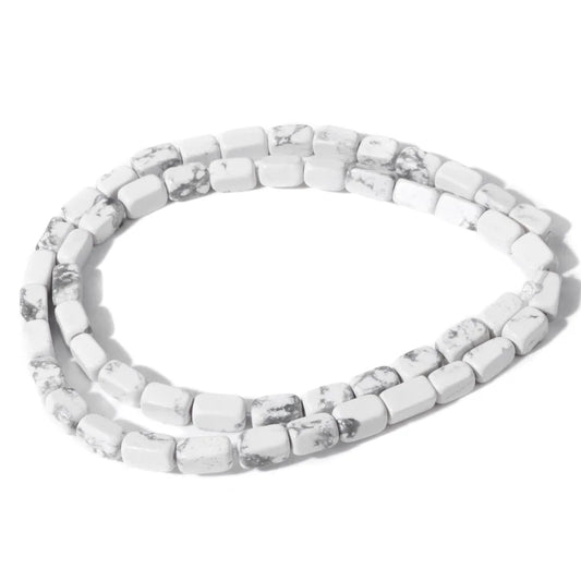 Luckacco 4x6mm Rectangle Stone Beads Natural Aventurine Square Shape Crystal Loose Beads For Jewelry Making DIY Charm Bracelet Necklace