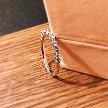 Luckacco daily picks New Fashion Design Marquise Cubic Zirconia Set Rings for Women Modern Trend Bridal Wedding Earrings Sparkling Jewelry