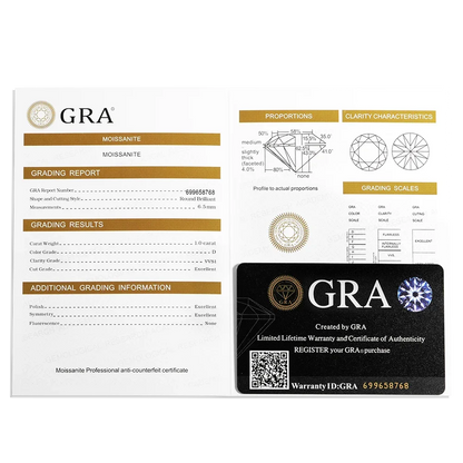 Luckacco FIRERING 100% Full Olive Moissanite Crown Ring GRA Certificate Passed Diamond Test Women Jewelry Gift S925 Silver