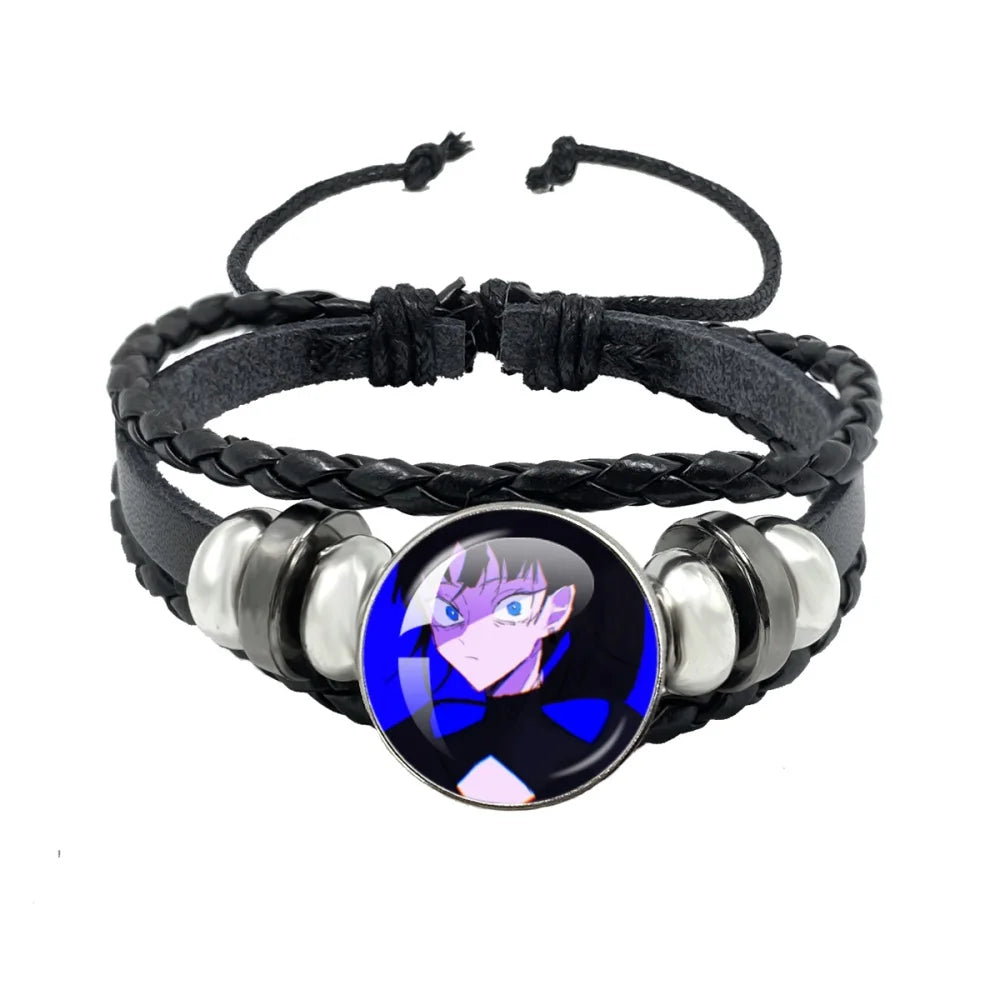 luckacco i love ado bracelets ado kyogen x uta glass bracelets art multilayer braided bracelets bangles jewelry ornament accessories fans