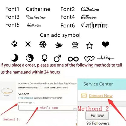 Luckacco 6/8mm Smooth Customized Stainless Steel Silver Color Ring for Women Men Custom Engrave Name Logo Lover Couple Charm Jewelry Gift