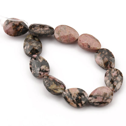 Luckacco Natural Faceted Amethysts Labradorite Aventurine Tiger Eye Water Drop Shape Stone Beads DIY Charm For Jewelry Making Bracelet