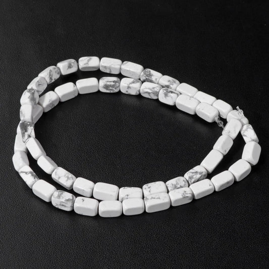 Luckacco 4x6mm Rectangle Stone Beads Natural Aventurine Square Shape Crystal Loose Beads For Jewelry Making DIY Charm Bracelet Necklace