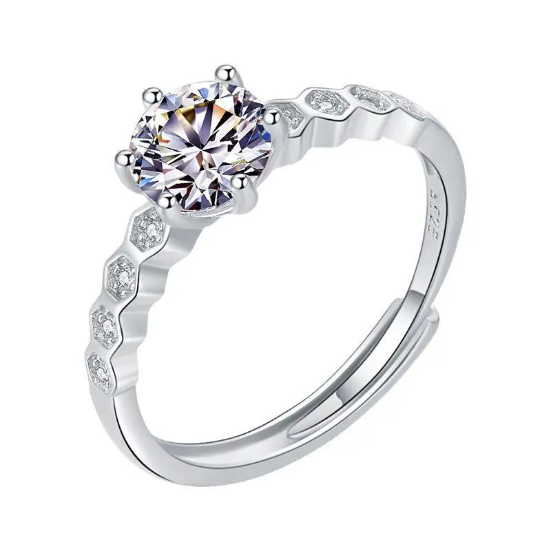 luckacco european and american fashionable stainless steel women's rings party repurchase gifts