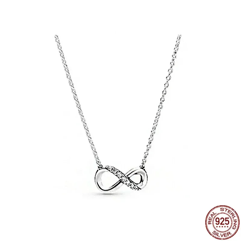 luckacco new 925 sterling silver gold droplet pearl snowflake pendant necklace exquisite and luxurious women's charm jewelry gift