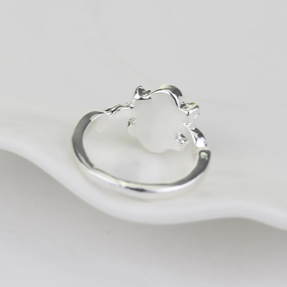 luckacco 1 pc the vampire diaries rings elena gilbert daylight rings vintage crystal ring with blue lapis fashionjewelry movies cosplay