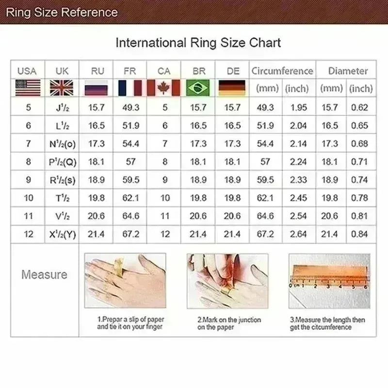 luckacco gorgeous silver color inlaid with white blue stone rings square fashion party engagement wedding rings for women jewelry