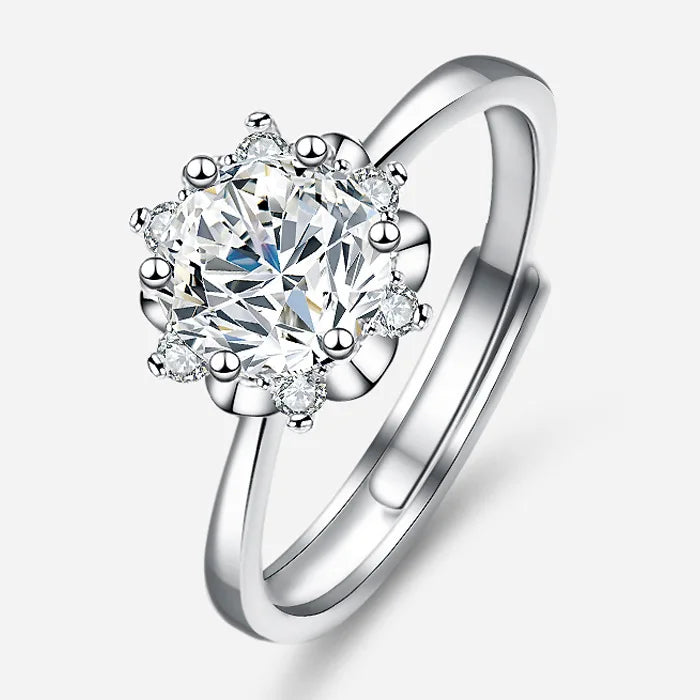 luckacco european and american fashionable stainless steel women's rings party repurchase gifts