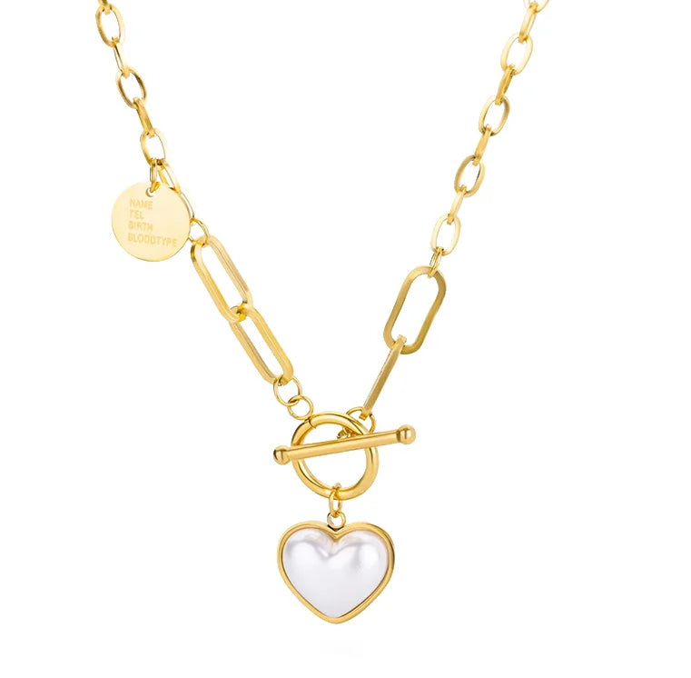 luckacco zircon heart cross necklaces for women vintage geometric surrounded by vines choker necklace aesthetic fashion jewelry gift 2025