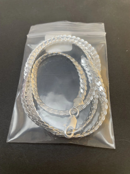 Luckacco 20-60cm 925 sterling Silver luxury brand design noble Necklace Chain For Woman Men Fashion Wedding Engagement Jewelry