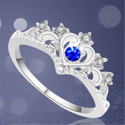 Luckacco European and American Fashionable Stainless Steel Women's Rings Party Repurchase Gifts