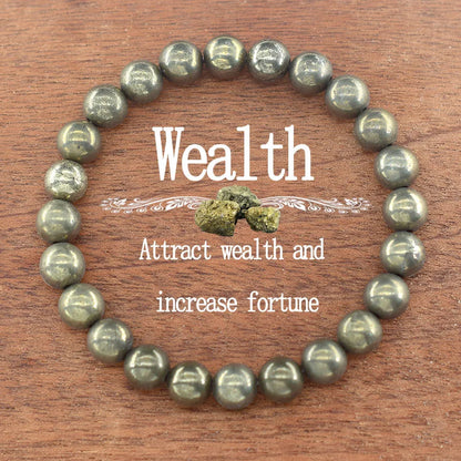 Luckacco Genuine Natural White Jade Bead Bracelet Women Men Round Jades Purify the Soul Stone Elastic Bangle Yoga Meditation Jewelry Gift