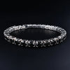 Luckacco 2024 New Arrival Luxury Round black color on hand Bracelet Bangle For Women Anniversary Gift Jewelry Bulk Sell S5787