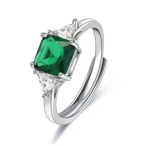 luckacco european and american fashionable stainless steel women's rings party repurchase gifts
